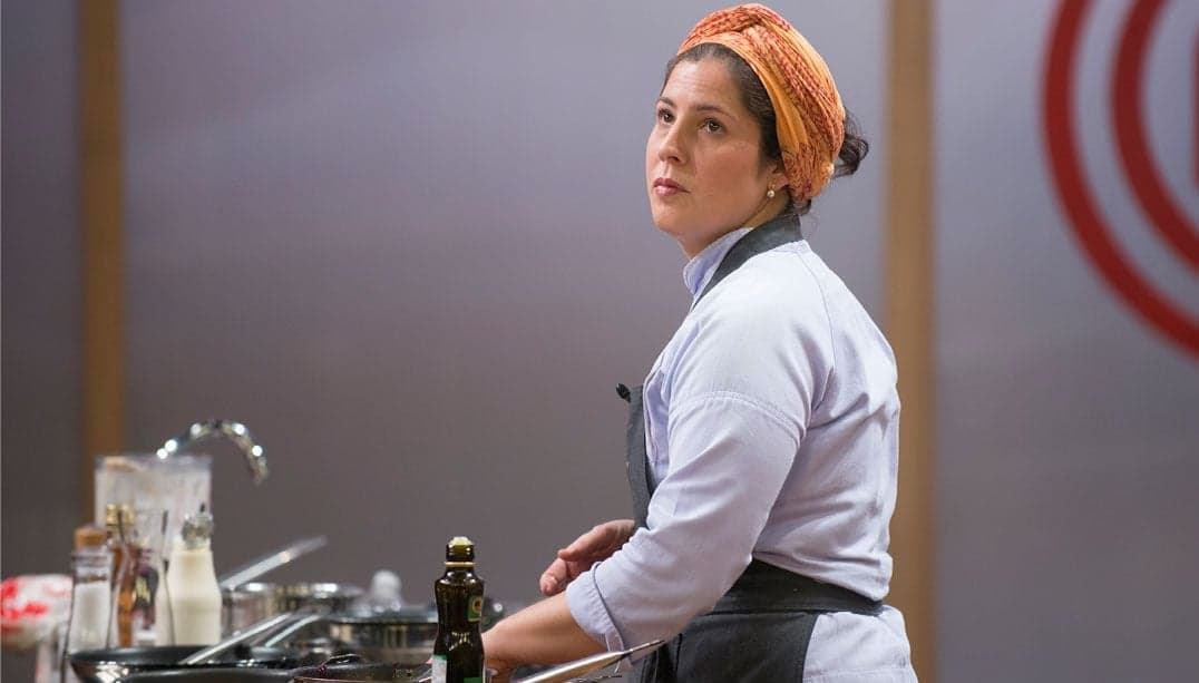 Adriana foi eliminada do Masterchef Profissionais (Foto: Carlos Reinis/ Band/ Divulgação) Adriana foi eliminada do Masterchef Profissionais (Foto: Carlos Reinis/ Band/ Divulgação)