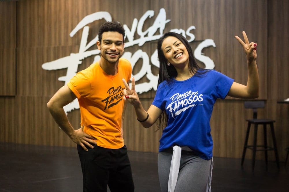 Sérgio Malheiros e a professora Suellem Morimoto Dança dos Famosos (Foto: Fabiano Battaglin/Gshow) Sérgio Malheiros e a professora Suellem Morimoto Dança dos Famosos (Foto: Fabiano Battaglin/Gshow)