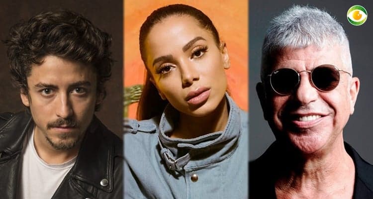 Anitta, Jesuita Barbosa e Lulu Santos artistas brasileiros corajosos Anitta, Jesuita Barbosa e Lulu Santos artistas brasileiros corajosos