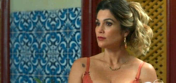 Rita de Cássia em O Sétimo Guardião (Foto: Divulgação) Rita de Cássia em O Sétimo Guardião (Foto: Divulgação)