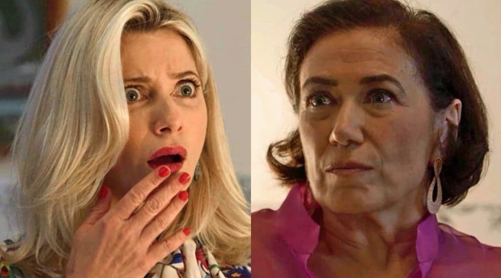 Valentina (Lília Cabral) e Marilda (Letícia Spiller) em O Sétimo Guardião (Foto: Globo/Raquel Cunha) Valentina (Lília Cabral) e Marilda (Letícia Spiller) em O Sétimo Guardião (Foto: Globo/Raquel Cunha)