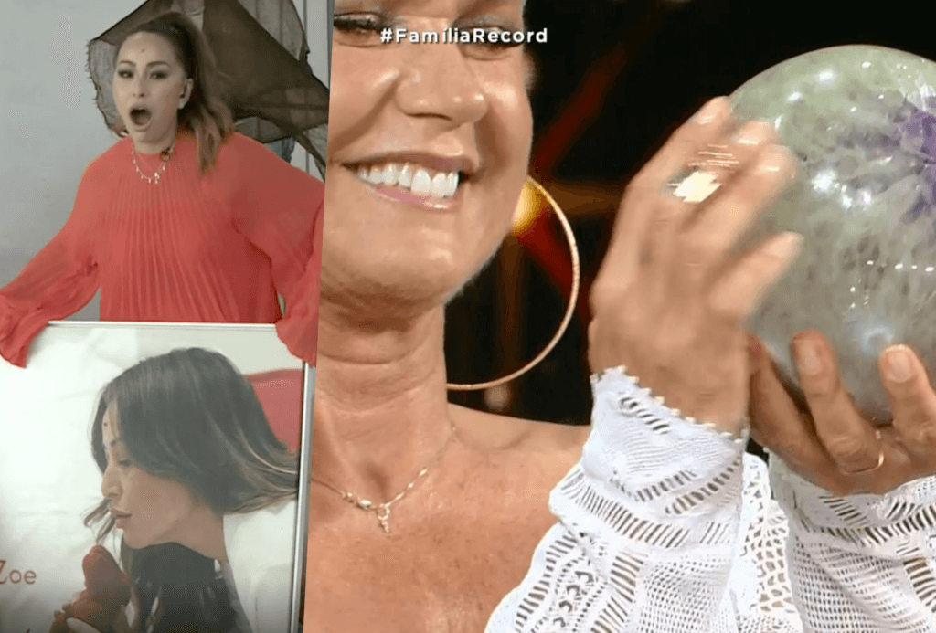 Telescópio, estátua e pedra: Os presentes mais bizarros que os famosos ganharam no Família Record