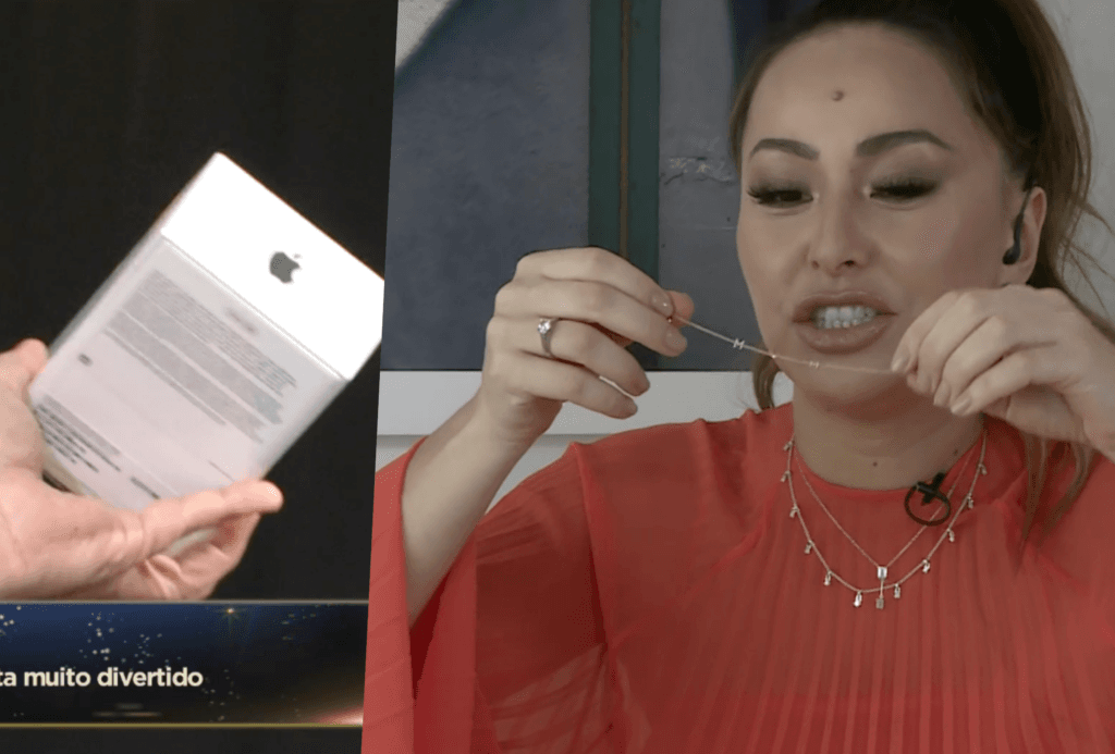 César Filho faturou iphone de Gugu e Sabrina Sato ganhou uma pulseira de ouro branco de Cesar Filho César Filho faturou iphone de Gugu e Sabrina Sato ganhou uma pulseira de ouro branco de Cesar Filho