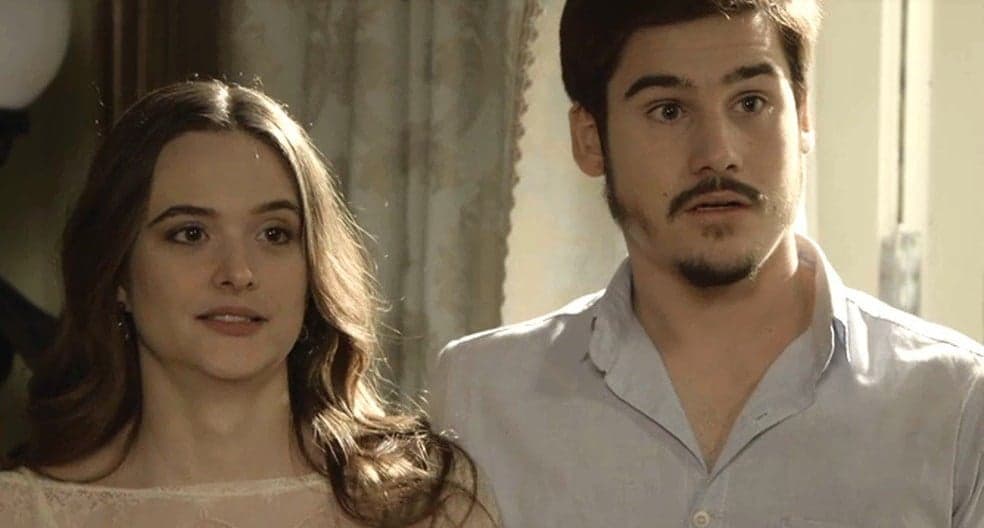 Samuca e Marocas são protagonistas de O Tempo Não Para Samuca e Marocas são protagonistas de O Tempo Não Para
