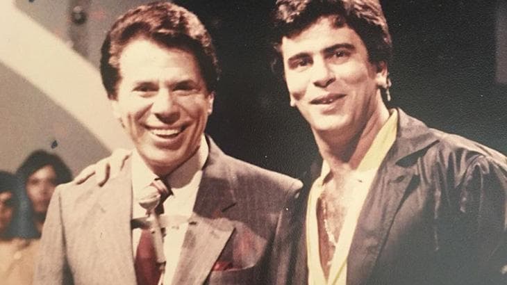 Silvio Santos e Wagner Montes (Foto: Reprodução) Silvio Santos e Wagner Montes (Foto: Reprodução)