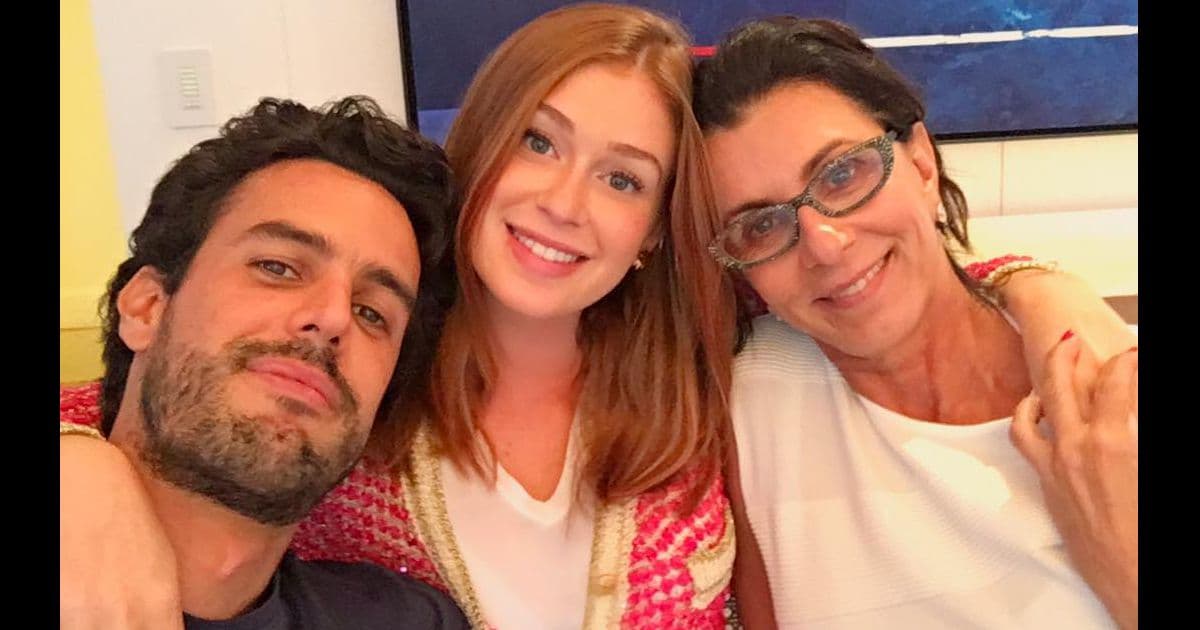 Vera Negrão, Alexandre Negrão e Marina Ruy Barbosa (Foto: Divulgação) Vera Negrão, Alexandre Negrão e Marina Ruy Barbosa (Foto: Divulgação)