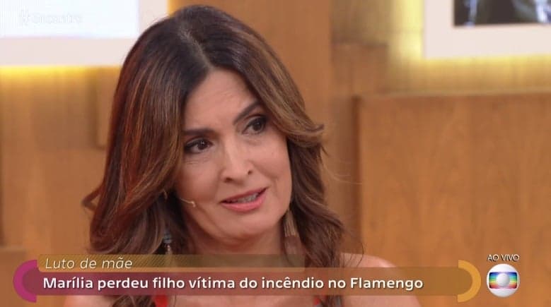 Fátima Bernardes no Encontro de Fátima Bernardes Fátima Bernardes no Encontro de Fátima Bernardes