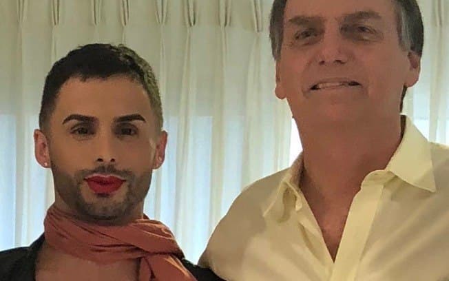 Agustin Fernandez e Bolsonaro Agustin Fernandez e Bolsonaro