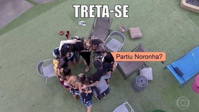 Cena veiculada dentro do BBB19 faz referência ao Surubão de Noronha Cena veiculada dentro do BBB19 faz referência ao Surubão de Noronha