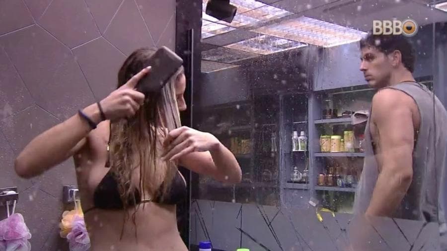 Paula e Maycon no BBB19 (foto: Divulgação) Paula e Maycon no BBB19 (foto: Divulgação)