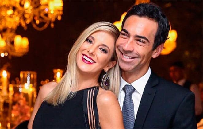 A apresentadora do Hoje em Dia da Record, Ticiane Pinheiro e César Tralli, da Globo são casados e pais da bebê Manuella (Foto: Divulgação) A apresentadora do Hoje em Dia da Record, Ticiane Pinheiro e César Tralli, da Globo são casados e pais da bebê Manuella (Foto: Divulgação)