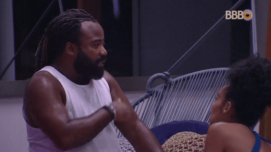 Rodrigo chora ao falar de Hariany no BBB19 (Foto: Reprodução/ Globo/ Globoplay/ UOL) Rodrigo chora ao falar de Hariany no BBB19 (Foto: Reprodução/ Globo/ Globoplay/ UOL)