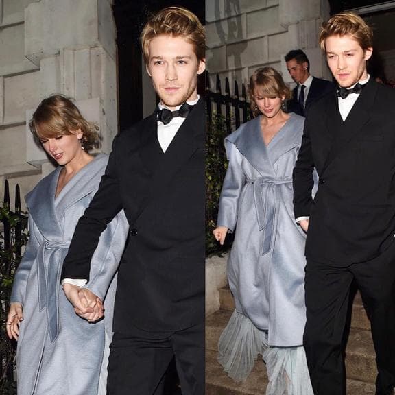Taylor Swift ao lado de seu namorado, o ator britânico Joe Alwyn. (Foto: Reprodução/Instagram) Taylor Swift ao lado de seu namorado, o ator britânico Joe Alwyn. (Foto: Reprodução/Instagram)