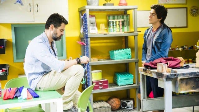 Rafael e Alex em Malhação (Foto: João Miguel Júnior/ Globo/ Divulgação) Rafael e Alex em Malhação (Foto: João Miguel Júnior/ Globo/ Divulgação)