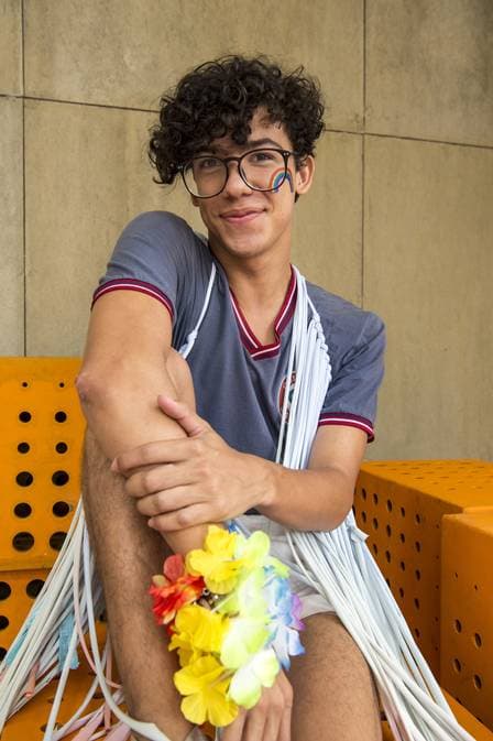 Novo visual de Pedro Vinícius de Malhação (Foto: Estevam Avellar/Globo/Divulgação) Novo visual de Pedro Vinícius de Malhação (Foto: Estevam Avellar/Globo/Divulgação)