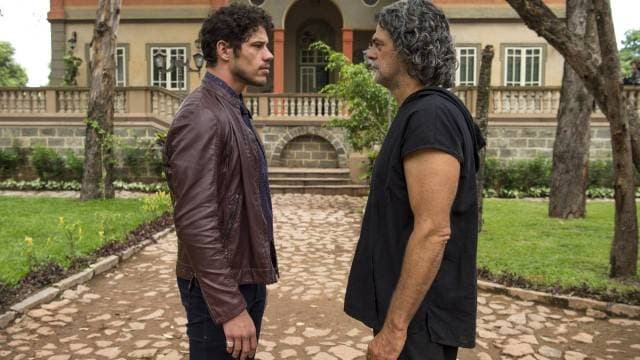 Júnior bate de frente com Murilo em O Sétimo Guardião (Foto: Estevam Avellar/ Globo/ Divulgação) Júnior bate de frente com Murilo em O Sétimo Guardião (Foto: Estevam Avellar/ Globo/ Divulgação)