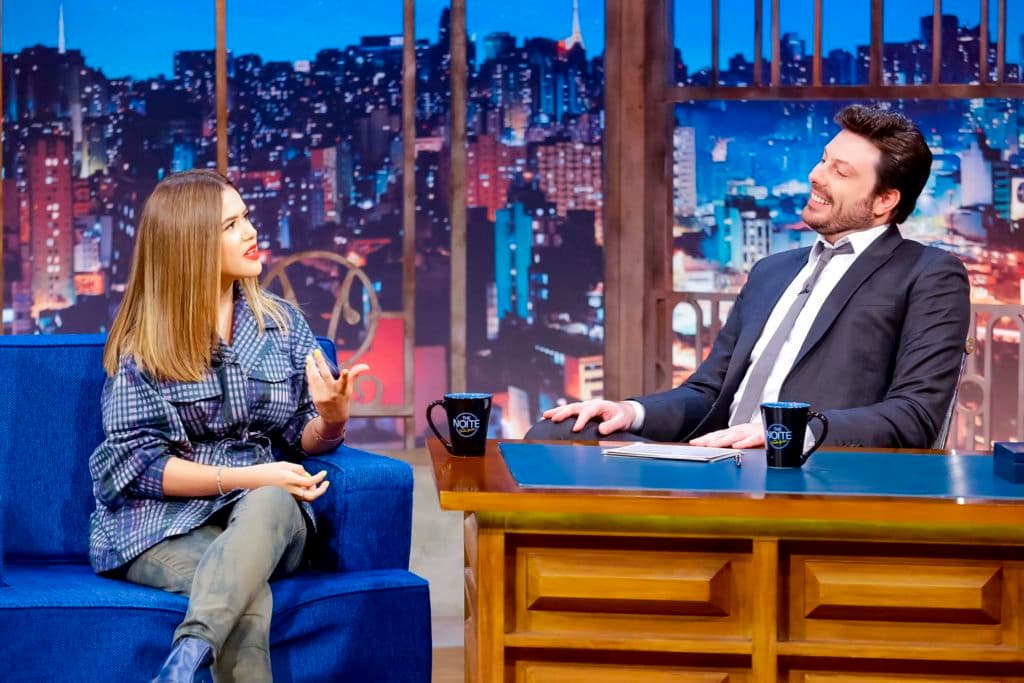 Maisa Silva esteve no The Noite com Danilo Gentili (Foto: Gabriel Cardoso/SBT) Maisa Silva esteve no The Noite com Danilo Gentili (Foto: Gabriel Cardoso/SBT)