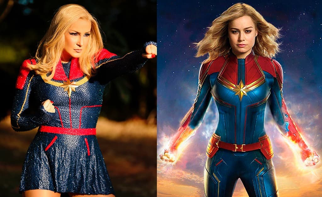 Claudia Leitte vira Capitã Marvel no primeiro dia de Carnaval de Salvador || Créditos: Divulgação Claudia Leitte vira Capitã Marvel no primeiro dia de Carnaval de Salvador || Créditos: Divulgação