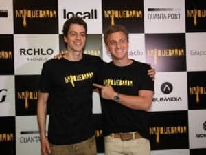 Fernando Grostein Andrade e Luciano Huck juntos Fernando Grostein Andrade e Luciano Huck juntos