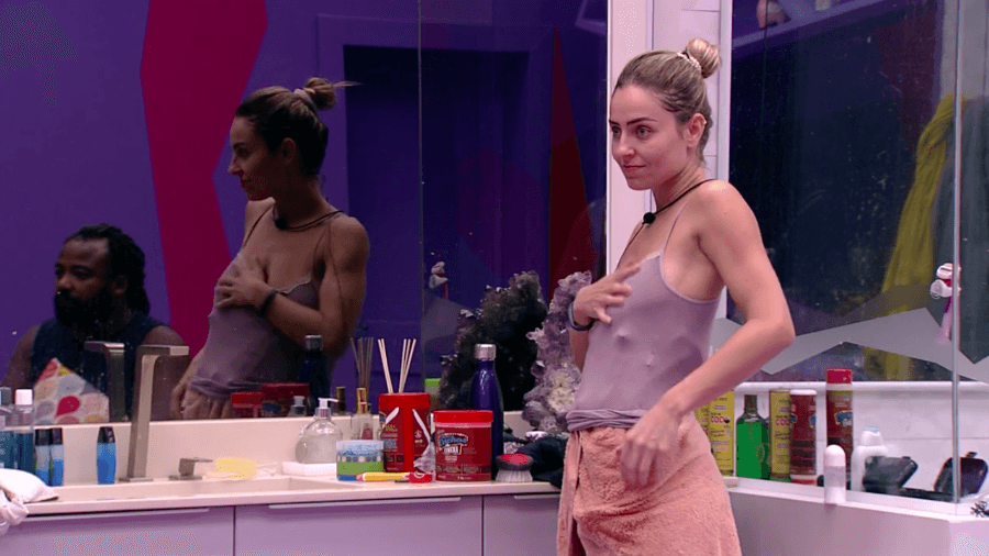 Paula no BBB19 (Foto: Reprodução) Paula no BBB19 (Foto: Reprodução)
