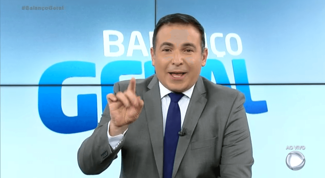 Reinakdo Gottino comando o Balanço Geral desde 2014 e desbancou a Rede Globo(Foto: Reprodução) Reinakdo Gottino comando o Balanço Geral desde 2014 e desbancou a Rede Globo(Foto: Reprodução)
