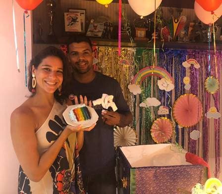 A famosa ex-nadadora Joanna Maranhão e seu marido (Foto: Divulgação) A famosa ex-nadadora Joanna Maranhão e seu marido (Foto: Divulgação)