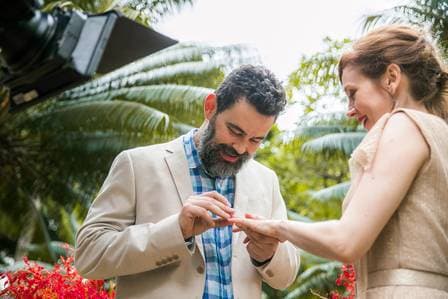 Gabriela e Rafael se casam em Malhação (Foto: Raquel Cunha/ Globo/ Divulgação) Gabriela e Rafael se casam em Malhação (Foto: Raquel Cunha/ Globo/ Divulgação)