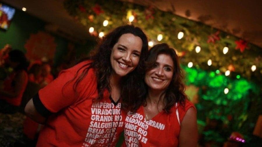 Ana Carolina e a ex-namorada (Foto: Divulgação) Ana Carolina e a ex-namorada (Foto: Divulgação)