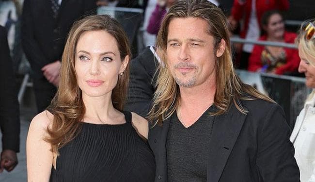 Casal Brad Pitt e Angelina Jolie (Foto: Reprodução) Casal Brad Pitt e Angelina Jolie (Foto: Reprodução)