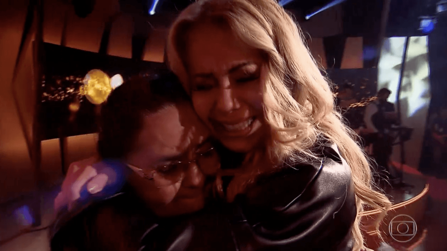 Maria de Nazaré presta homenagem à Joelma no 'Tamanho Família' — Foto: Artur Meninea/Gshow Maria de Nazaré presta homenagem à Joelma no 'Tamanho Família' — Foto: Artur Meninea/Gshow