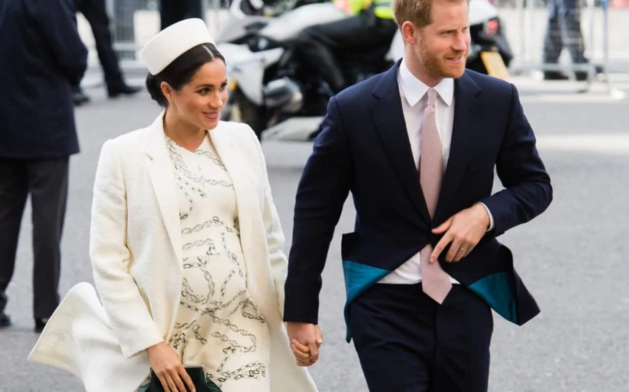 Meghan e Harry (Foto: Reprodução) Meghan e Harry (Foto: Reprodução)