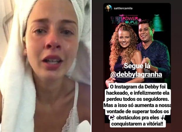 Debby Lagranha de Power Couple sofre boicote e tem instagram hackeado próximo da estréia do reality show da Record Foto: Reprodução Debby Lagranha de Power Couple sofre boicote e tem instagram hackeado próximo da estréia do reality show da Record Foto: Reprodução