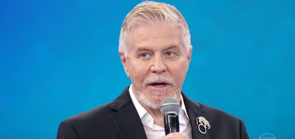 Miguel Falabella esteve no Arquivo Confidencial do Domingão do Faustão (Foto: TV Globo) Miguel Falabella esteve no Arquivo Confidencial do Domingão do Faustão (Foto: TV Globo)