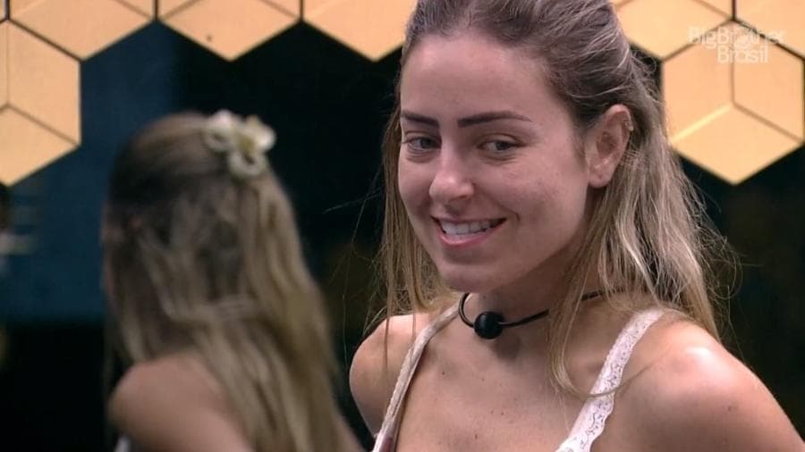 Paula falou sobre o BBB19 (Foto: TV Globo) Paula falou sobre o BBB19 (Foto: TV Globo)