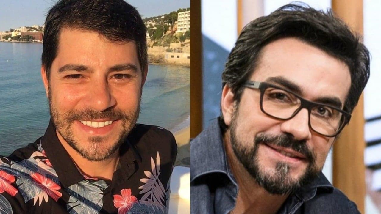 Evaristo Costa e Padre Fábio de Melo (Foto: Montagem/TV Foco) Evaristo Costa e Padre Fábio de Melo (Foto: Montagem/TV Foco)