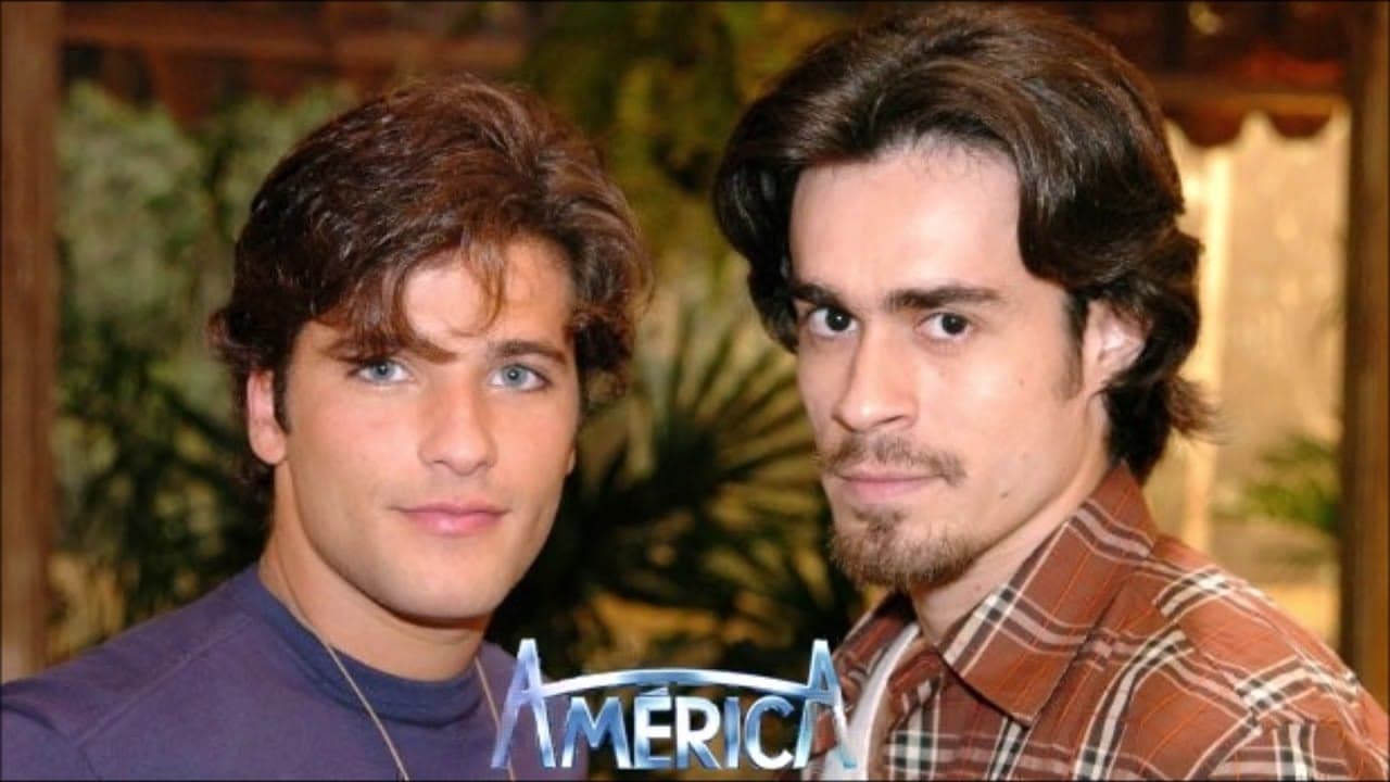 Junior (Bruno Gagliasso) e Zeca (Erom Cordeiro), casal gay na novela América da Globo no ano de 2005 Junior (Bruno Gagliasso) e Zeca (Erom Cordeiro), casal gay na novela América da Globo no ano de 2005