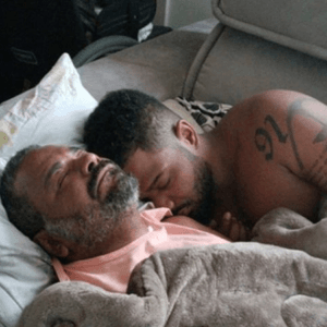 Arlindo Cruz e o filho Arlindinho Arlindo Cruz e o filho Arlindinho
