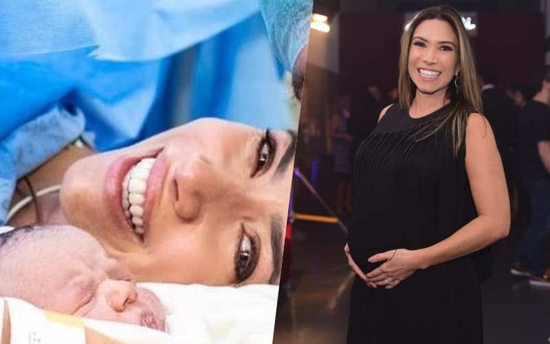 Um mês após dar a luz para o terceiro filho, Patricia Abravanel surge com corpão e revela grande segredo
