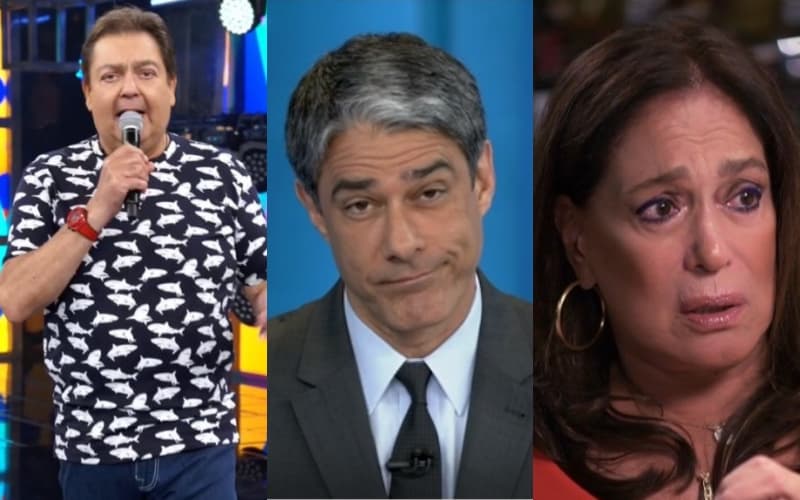 Verdadeira fama de artistas como: Susana Vieira, William Bonner e Faustão deixam público surpreso