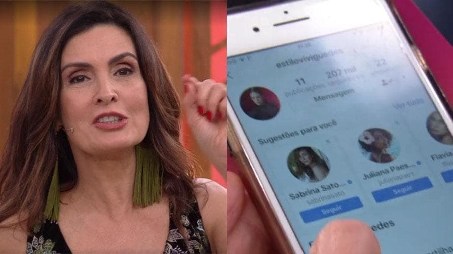 Fátima Bernardes exibe celular ao vivo na Globo, se descuida e acaba mostrando mensagem que deixa público pasmo: “Achava que eram amigas”