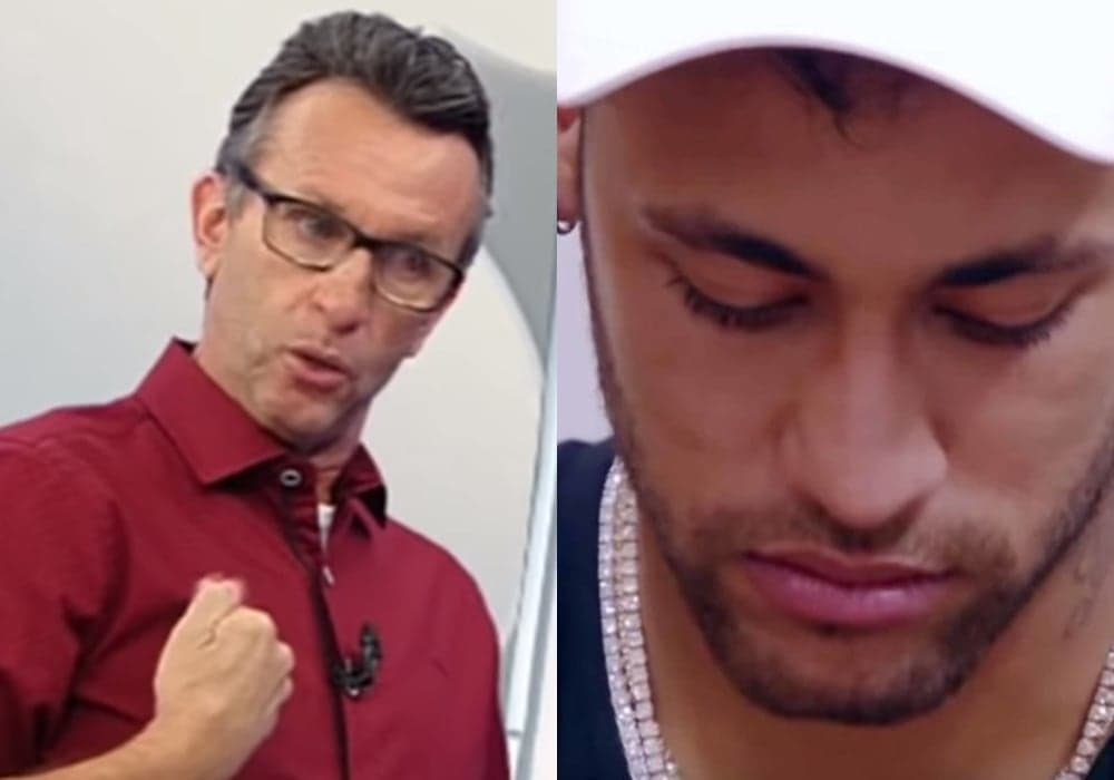 Ao vivo na Band, Neto detona Neymar: "Tinha que tomar cintada na bunda"