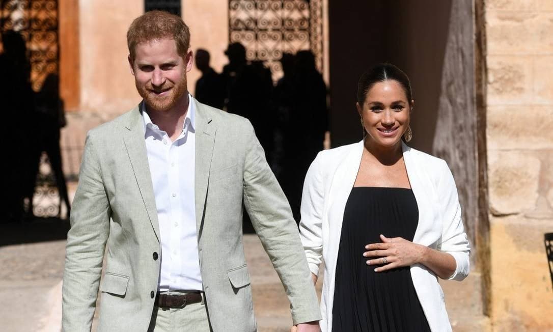 Harry e Meghan (Foto: Reprodução) Harry e Meghan (Foto: Reprodução)