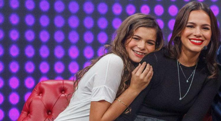 Bruna Marquezine e a irmã, Luana Reprodução Instagram Bruna Marquezine e a irmã, Luana Reprodução Instagram