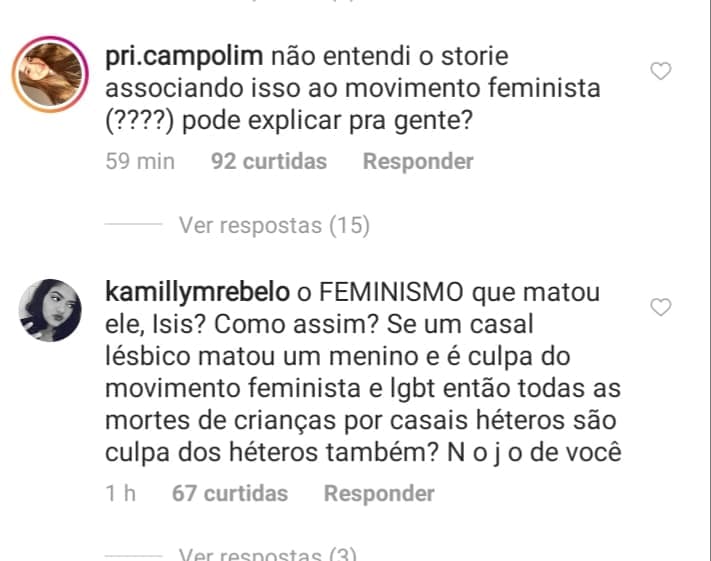 Internautas criticaram Isis valverde após declaração polêmica (Reprodução: Instagram) Internautas criticaram Isis valverde após declaração polêmica (Reprodução: Instagram)