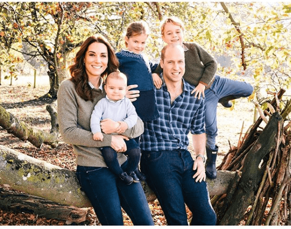 Kate Middleton, Willian e filhos (Foto: Reprodução) Kate Middleton, Willian e filhos (Foto: Reprodução)