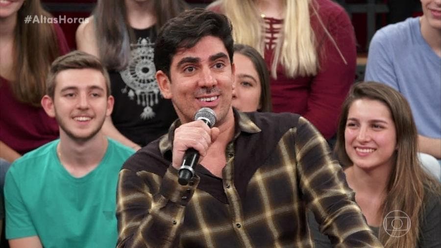 Marcelo Adnet marcou presença no Altas Horas, da Globo (Foto: Reprodução) Marcelo Adnet marcou presença no Altas Horas, da Globo (Foto: Reprodução)