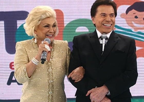 Silvio Santos e Hebe Camargo tiveram um romance no passado (Foto: Reprodução) Silvio Santos e Hebe Camargo tiveram um romance no passado (Foto: Reprodução)