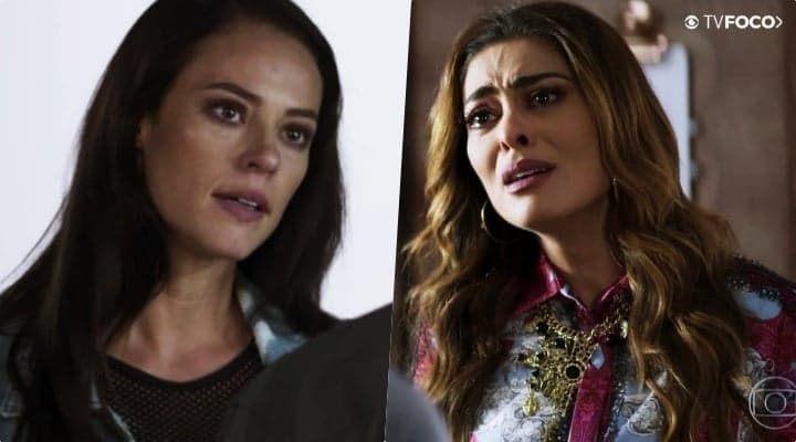 Vivi (Paolla Oliveira) e Maria da Paz (Juliana Paes) rivais em A Dona do Pedaço da Globo Vivi (Paolla Oliveira) e Maria da Paz (Juliana Paes) rivais em A Dona do Pedaço da Globo