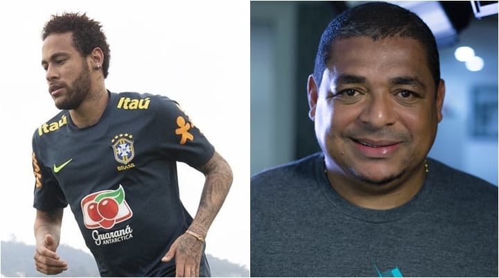 Ex-jogador Vampeta comentou caso polêmico envolvendo Neymar. (Foto: Montagem/Reprodução) Ex-jogador Vampeta comentou caso polêmico envolvendo Neymar. (Foto: Montagem/Reprodução)
