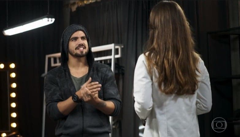 Rock (Caio Castro) em cena de A Dona do Pedaço da Globo Rock (Caio Castro) em cena de A Dona do Pedaço da Globo